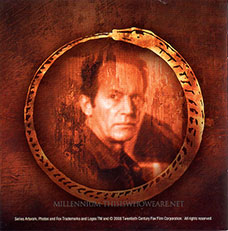 The rear of booklet features stunning artwork, in keeping with the Millennium series. &copy;2008 Twentieth Century Fox Film Corporation.